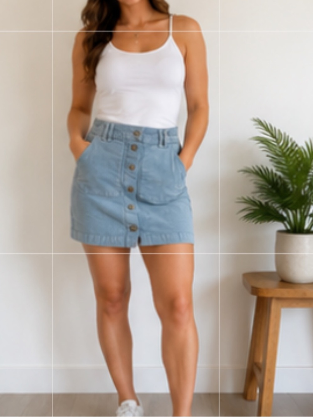 American eagle 00 corduroy skirt